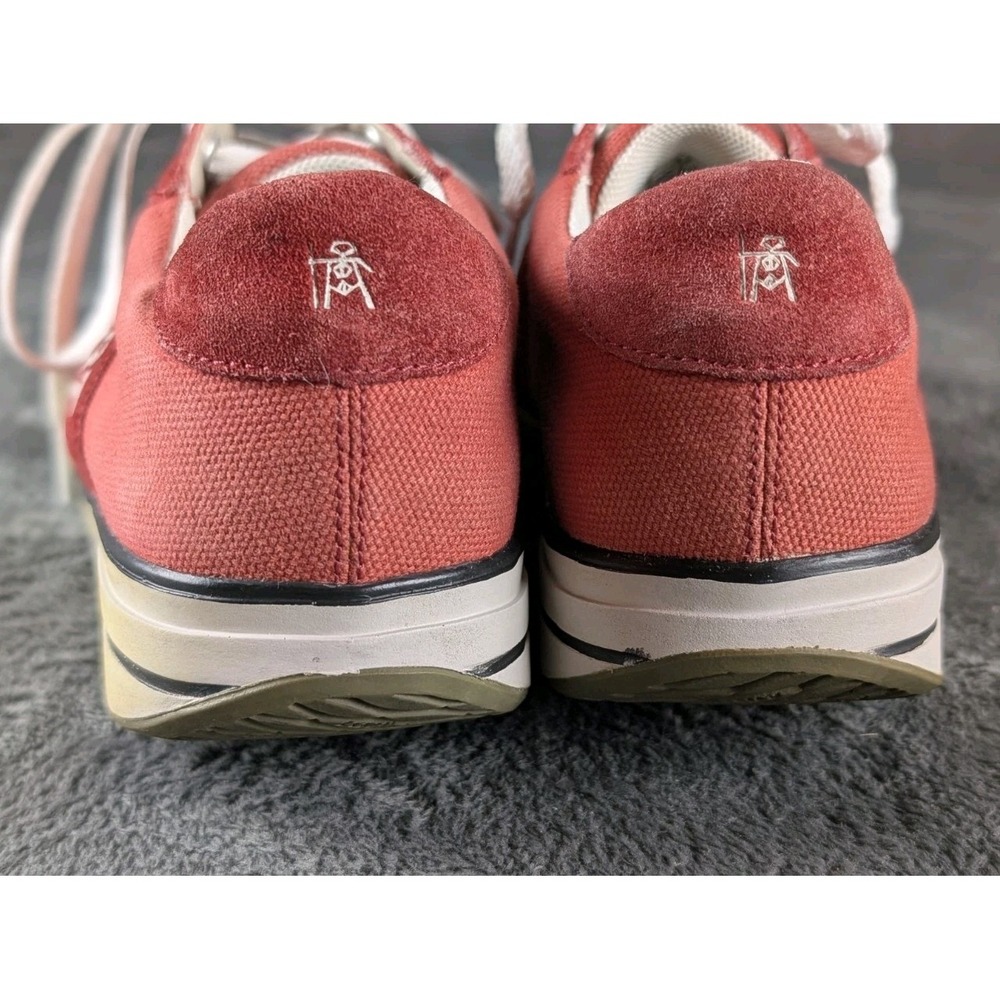 MBT Jambo Sneakers Red Canvas and Suede Rocking Shoe Sz 9-9.5 Stability Trainers - Picture 5 of 7